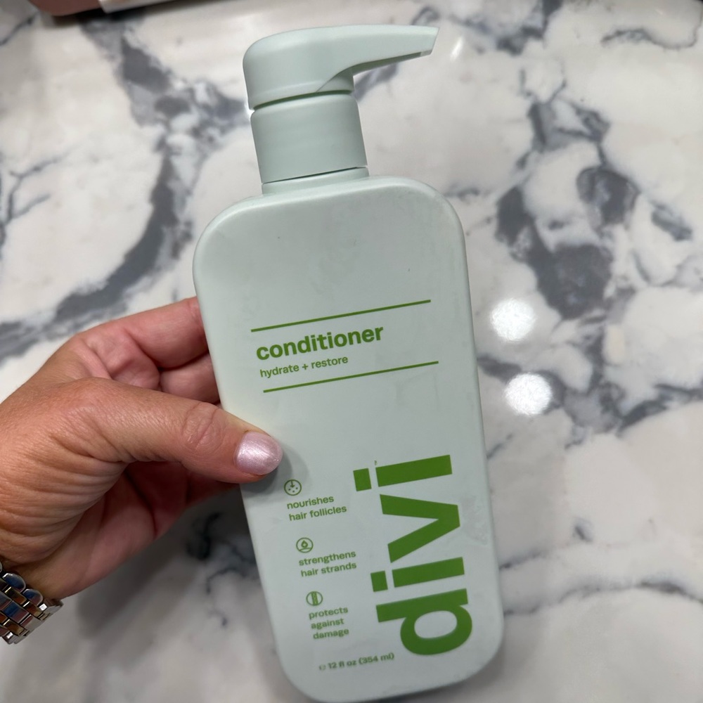 Unopened, unused, Divi hair conditioner
